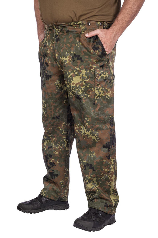 Pantaloni Moleskin originale BW Flecktarn camo TAGLIE GRANDI 