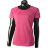MICO women's extra dry short-sleeve crew neck top. AMARENA