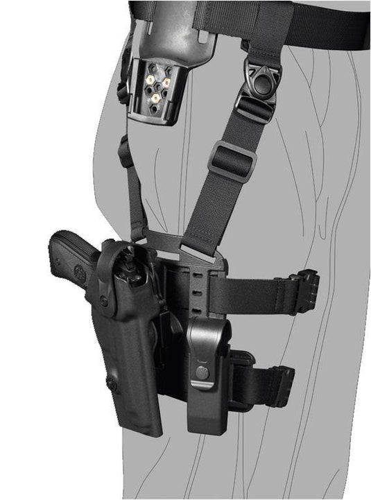D.S.Q.U.A. adattatore rotativo ed estrattivo per fondine Vega Holster M+F 
