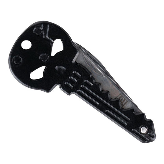 Portachiavi pocket knife punisher skull nero<BR/> 