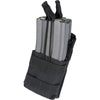 CONDOR PORTA CARICATORE RAPIDO SINGOLO 2 POSTI MA42 NERO