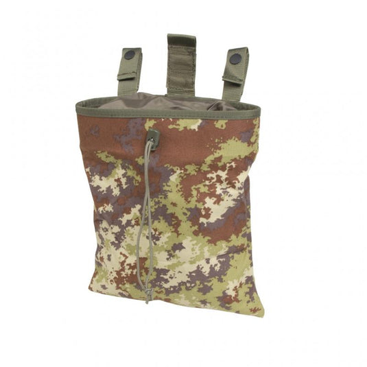 tasca richiudibile porta caricatori esausti in cordura VEGETATO ITALIANO<BR/> 
