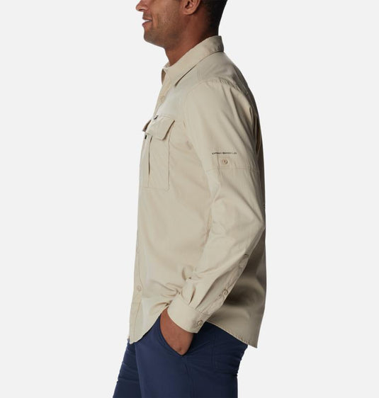 newton ridge™ 2 long sleeve shirt columbia ancient fossil 