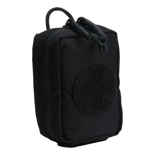 tasca medic piccola nera in cordura<BR/> 