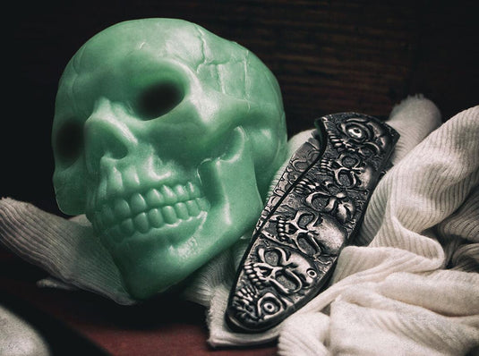 Dia de los Muertos Folding knife BOKER Magnum 