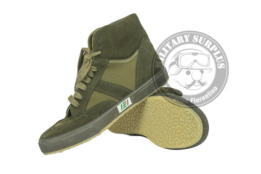Scarpa ginnica EI Esercito Italiano verde Usata di Prima scelta 