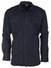 MIL-TEC Camicia militare uomo rip-stop blu