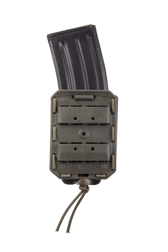 porta caricatore 5.56 linea bungy VERDE MILITARE 