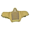 WOSPORT maschera con griglia in metallo