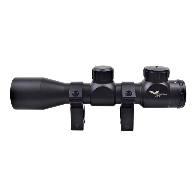 Carica immagine in Galleria Viewer, js-tactical ottica zoom 4x lente 32mm nera <BR/> 
