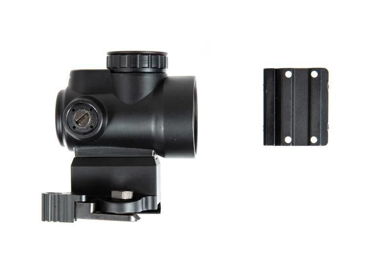 Carica immagine in Galleria Viewer, mro red dot sight replica con riser + attacco inferiore - nero 
