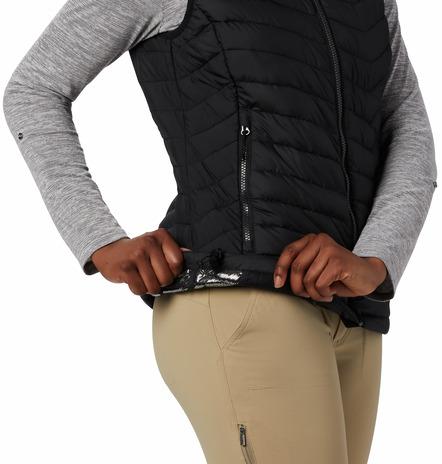 Carica immagine in Galleria Viewer, gilet powder lite da donna nero columbia 
