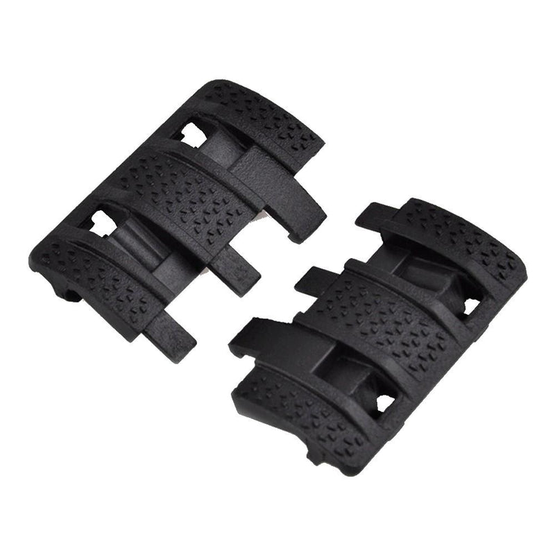 Carica immagine in Galleria Viewer, MP SET COPRI SLITTA 16 PEZZI PER SLITTE 20mm NERO 
