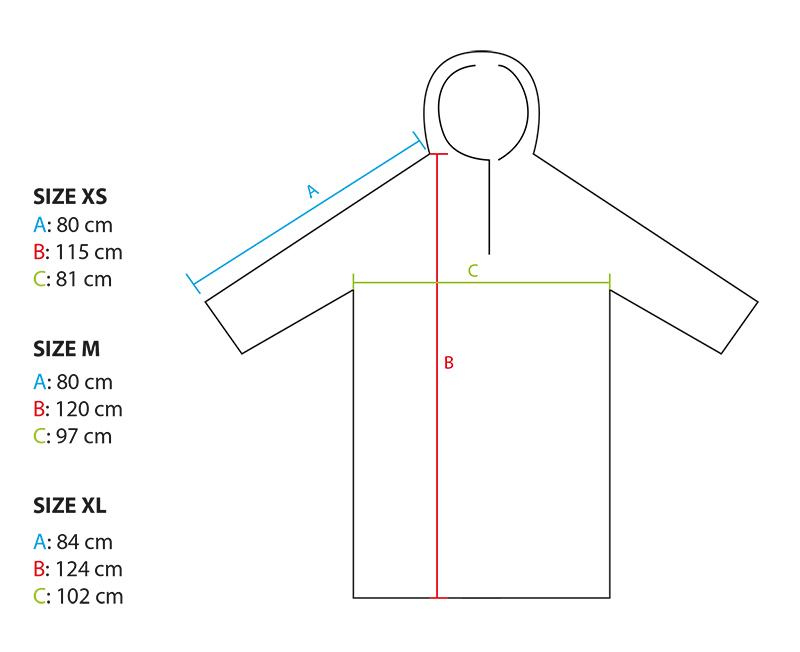 Carica immagine in Galleria Viewer, Mantella impermeabile Poncho in nylon 
