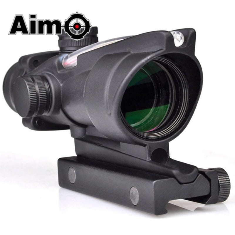 Load image into Gallery viewer, ottica acog 4x32 con fibra ottica 
