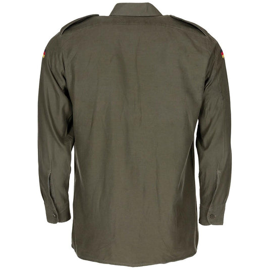 Camicia da combattimento esercito tedesco usata verde 