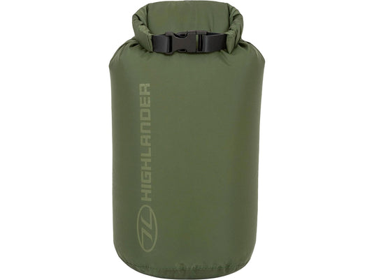 Highlander X-light dry sack 4 lt sacco stagno verde oliva 