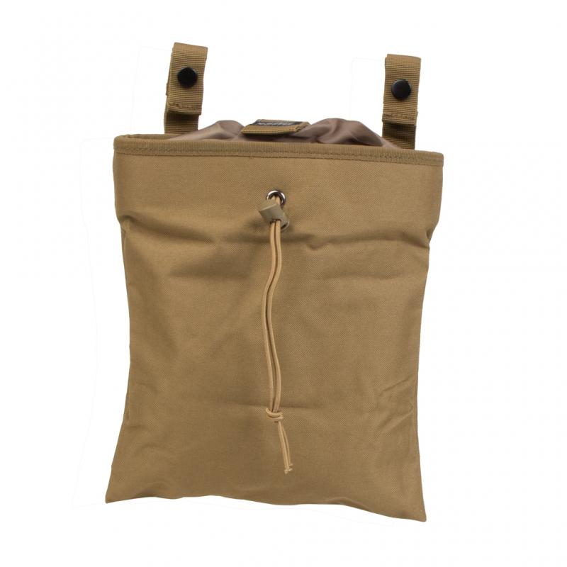 Load image into Gallery viewer, tasca richiudibile porta caricatori esausti in cordura COYOTE BROWN 
