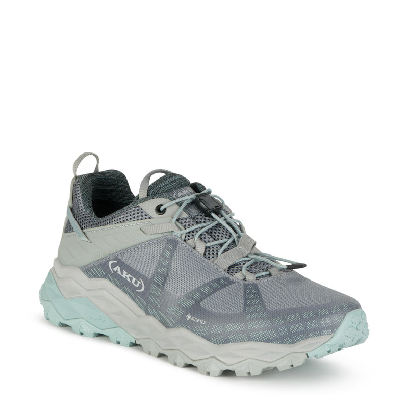 Load image into Gallery viewer, AKU FLYROCK GTX DONNA Viola chiaro-Verde acqua 
