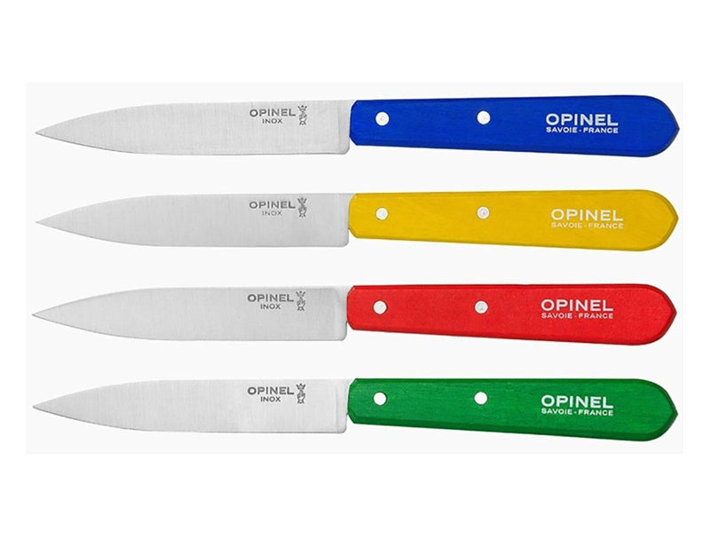 Load image into Gallery viewer, opinel set essentiels 4pz n°112 spelucchino colori classici 
