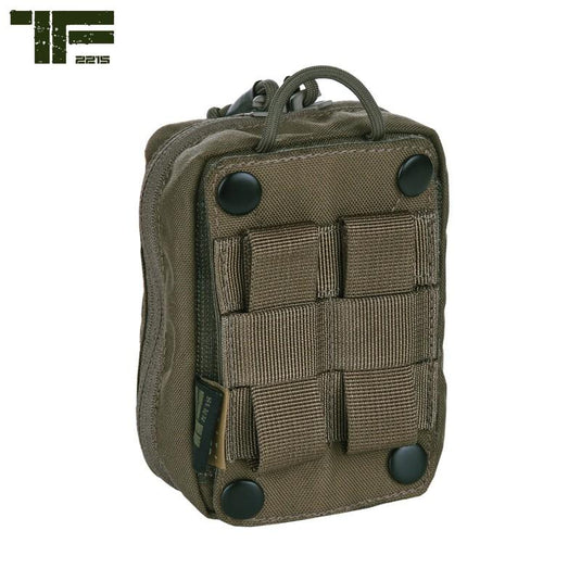tasca medic piccola nera in cordura<BR/> 