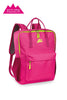 MARSUPIO be-you 14 litre backpack in fuchsia PU mar-tex
