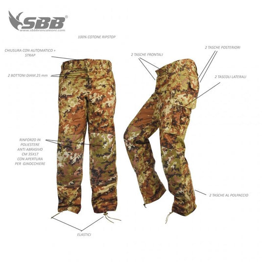 Pantalone combat vegetato soldato futuro ESERCITO ITALIANO 