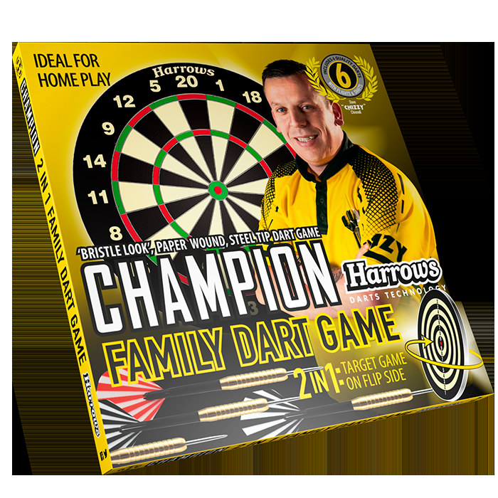 Carica immagine in Galleria Viewer, centro dardi harrows modello champion con 6 freccette 
