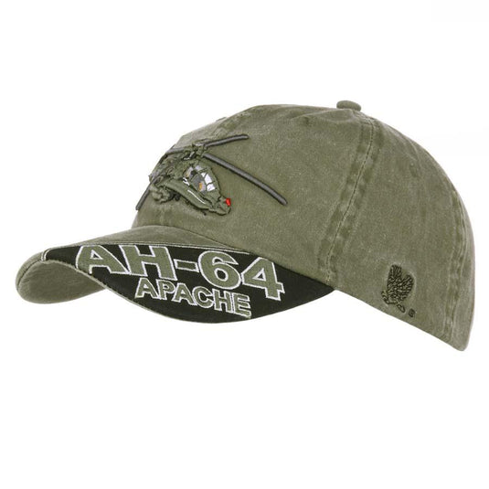 Cappellino Baseball AH-64 Apache stone washed 